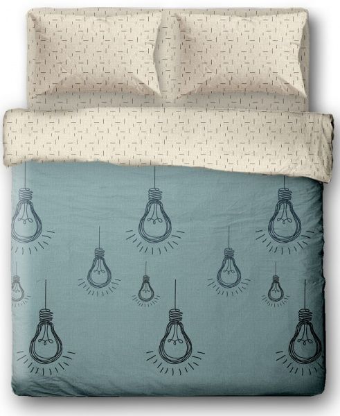 Комплект постільної білизни Flashlights сімейний 