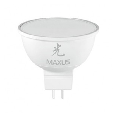 Лампа LED Maxus MR16 1-LED-404 AP 4 Вт GU5.3 холодне світло