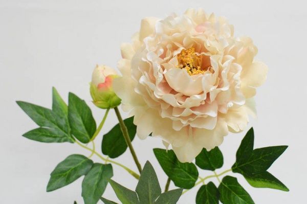 Рослина штучна Квітка штучна Півонія персиковий