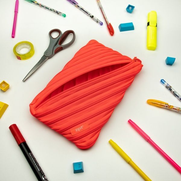 Пенал-косметичка Neon Jumbo Glowing Peach ZTJ-NN-2 Zipit рожевий