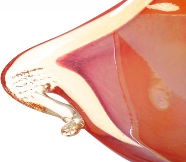 Ваза стеклянная розовая Venezia Mirtillo 30х35х23 см CN3907/MRT White cristal