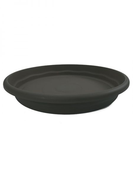 Піддон пластиковий Plastiken Terra Plato Redondas 7470 круглий антрацит 