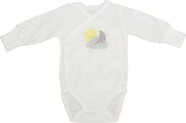 Боди Фламинго ясельный р.56 молочный 146-331 