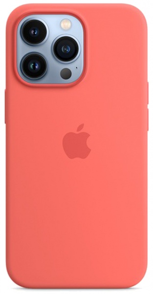 Чехол-накладка Apple Silicone Case with MagSafe для Apple iPhone 13 Pro pink pomelo (MM2E3ZE/A)