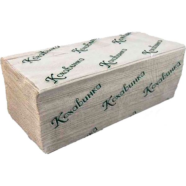 Паперові рушники Кохавинка листовий одношаровий 200 шт.