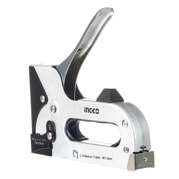 Степлер INGCO HSG1404 металевий INDUSTRIAL