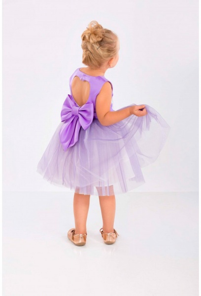 Платье Maya-MI Сердце на спинке 0105-0030-13 р.80 лавандовый 