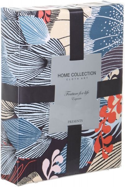 Комплект постільної білизни Seashell сімейний різнокольоровий принт 