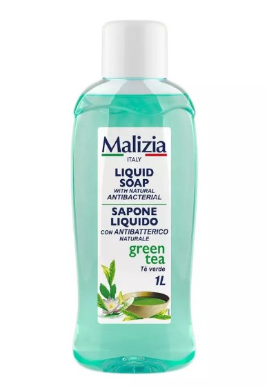 Мыло жидкое Malizia с натуральными антибактериальным компонентами 1000 мл