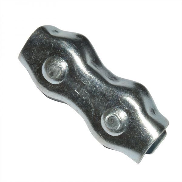 Затискач для троса подвійний 5 мм