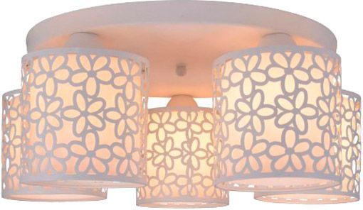 Светильник потолочный Arte Lamp Traforato A8349PL-5WH 5x40 Вт E14 белый 
