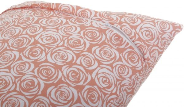 Набор наволочек Розы 70x50 см розовый с принтом Homeline 