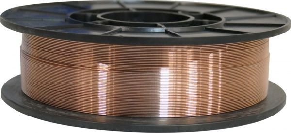 Проволока Дніпрометиз стальная сварочная легированная Св 08Г2С омедненная 1,2 мм 5 кг