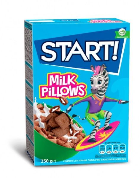 Подушечки AXA з какао начинкою 250 г 