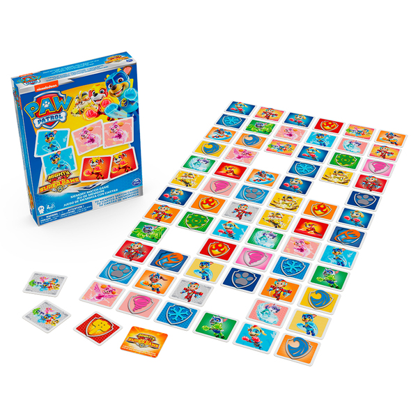 Игра настольная Spin Master мемори «Щенячий патруль Мегащенки» (72 карточки) SM98273/6033301