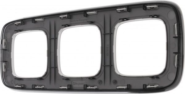 Рамка тримісна Legrand Allure універсальна білий 754303