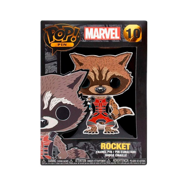 Фигурка Funko Pop! Пин серии Marvel Енот Ракета MVPP0011 