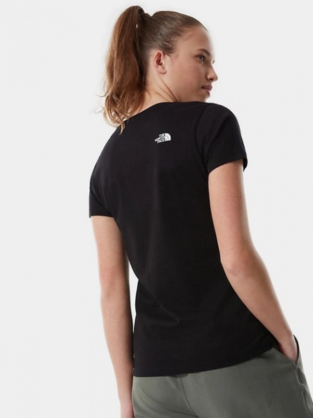 Футболка THE NORTH FACE W S/S EASY TEE NF0A4T1QJK31 р.L черный
