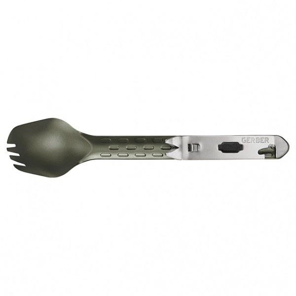 Ложка-вилка Gerber Gear туристическая DEVOUR - FLAT SAGE
