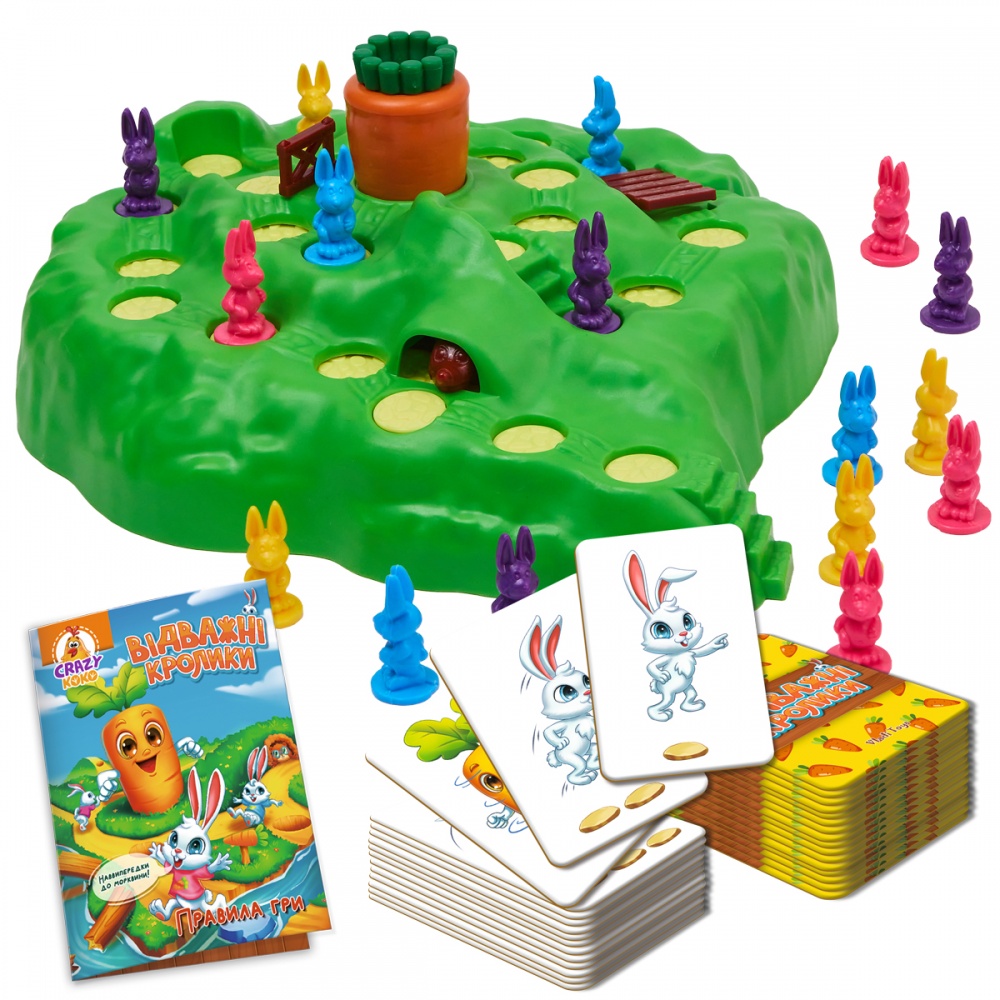 Игра настольная Vladi Toys Отважные кролики VT8055-40