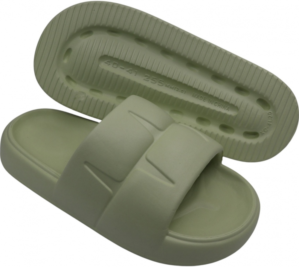 Шлепанцы для девочек HW р.40/41 зеленый (XC-4L20)