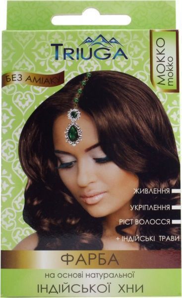 Хна Triuga Herbal Природная краска мокко