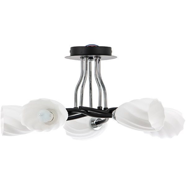 Люстра Accento Lighting Minora ALHL-JSL-6226/5-CMB черный хром