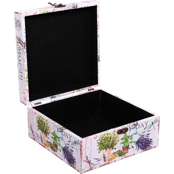 Сундук для украшений Лаванда Rejoice 20x10 см
