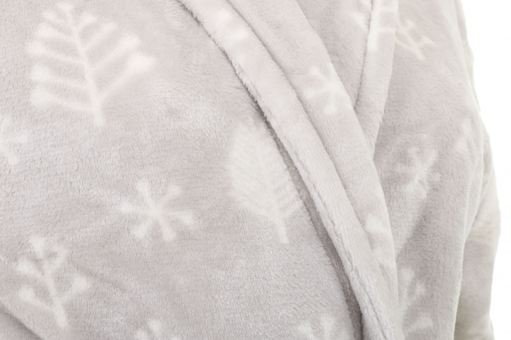 Халат женский La Nuit Home Форест р. XS розовый с рисунком forest-topstar