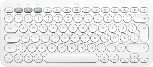 Клавіатура Logitech K380 for MAC Multi-Device Bluetooth Keyboard Offwhite (L920-010407) 