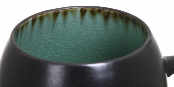 Чашка Glaze Green 460 мл 2 сорт Bella Vita