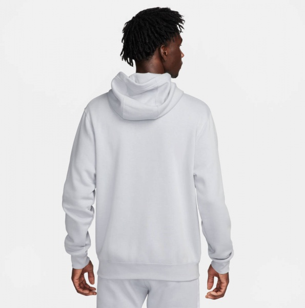 Джемпер Nike M NSW SP FLC FZ HOODIE BB FQ8819-012 р.L сірий