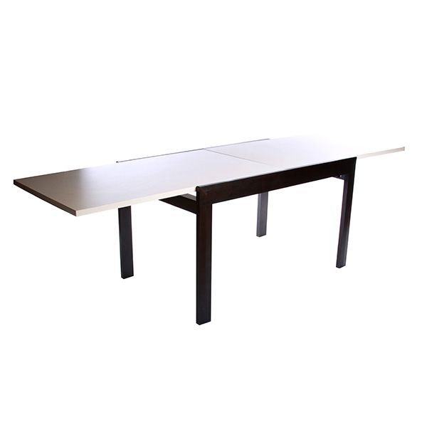 Стіл кухонний розсувний Trembita СК №5 130(260)х80х76 см венге-ваніль