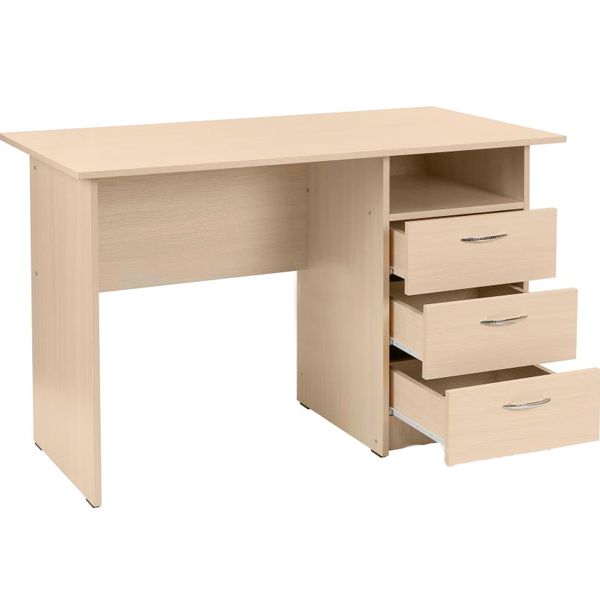 Стол письменный Ровер-Ресурс Буклет 1200х600х750 мм молочный