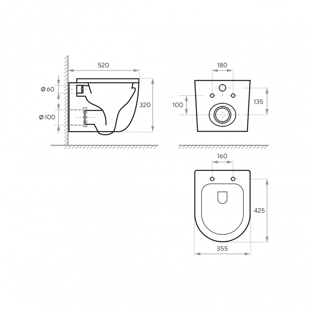 Унитаз подвесной Koller Pool EDGE