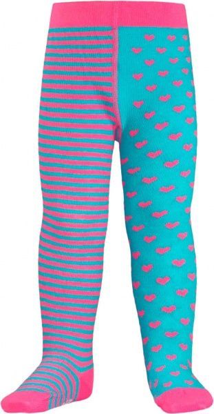 Колготки детские Conte-Kids TipTop 355 р.80-86 бирюзово-розовый 