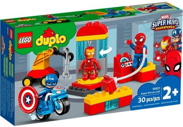 Конструктор LEGO Duplo Лаборатория супергероев 10921