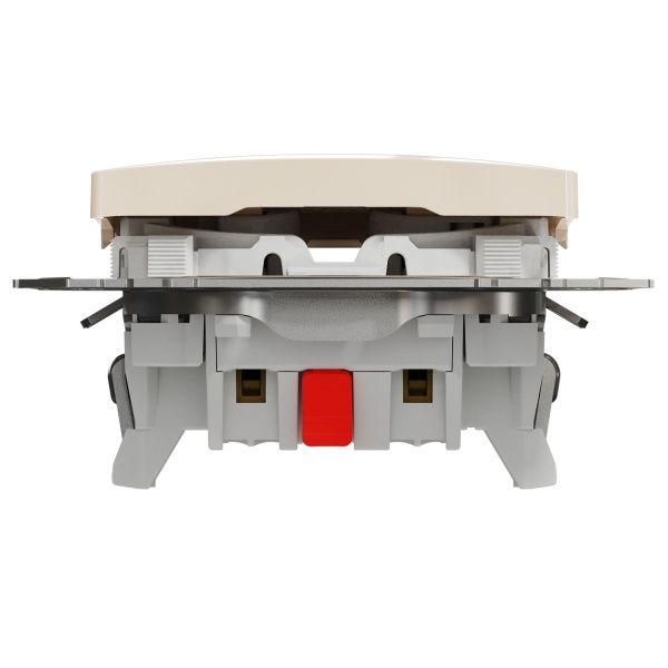 Переключатель перекрестный одноклавишный Schneider Electric Sedna Design без подсветки 10 А 250В бежевый SDD112107