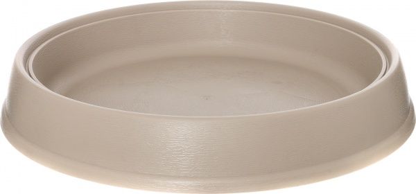 Піддон пластиковий Prosperplast Massive круглий (71376-7529) мокко 