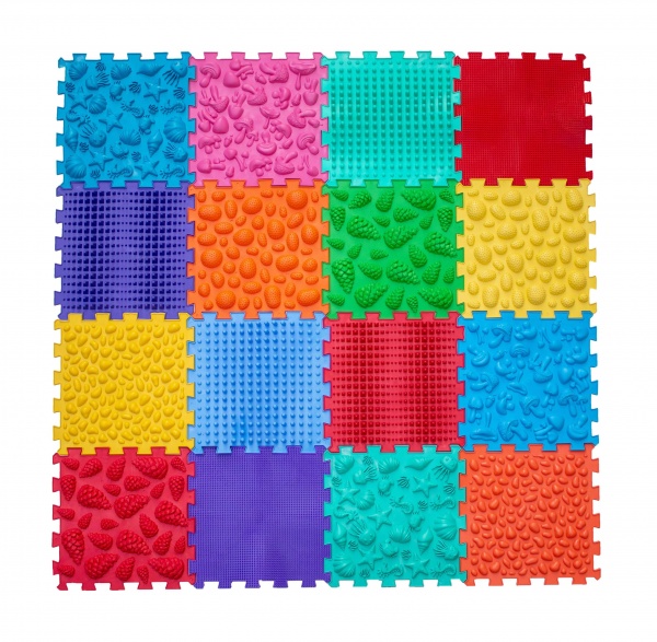 Масажний килимок Ортек Мега мікс 16 елементів 10175