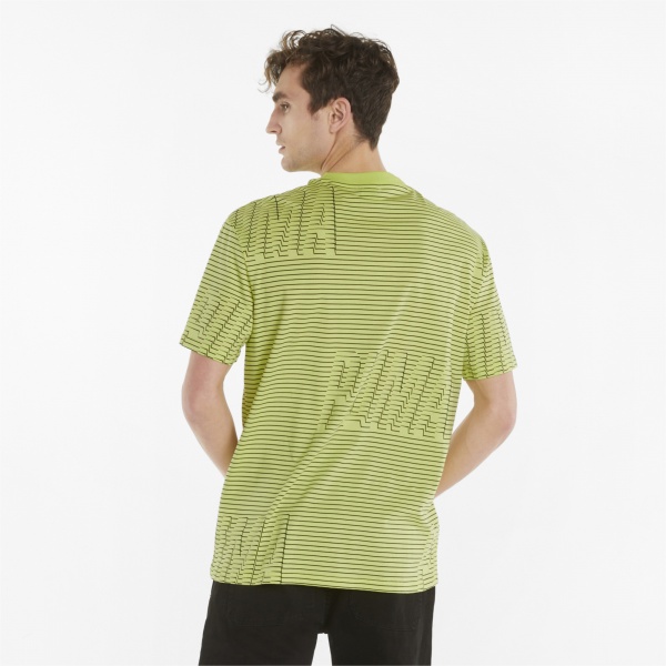 Футболка Puma SWxP AOP Tee 53362529 р.XL жовтий