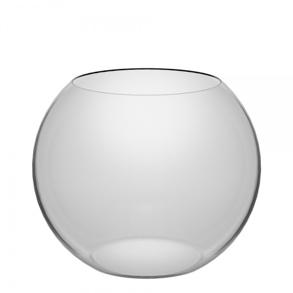 Ваза стеклянная Аквариум прозрачная H155/D190 15,5 см 