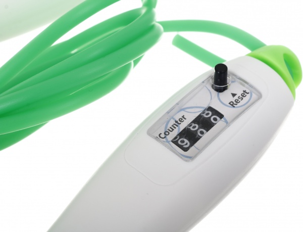 Скакалка MaxxPro kids з лічильником 29х3х15 см зелена MX0275161