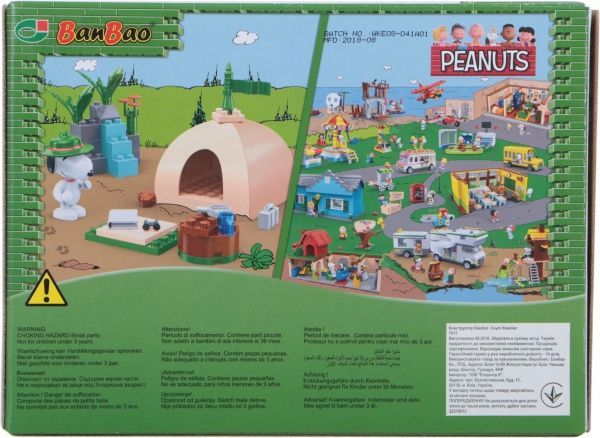 Конструктор BanBao Снупи Кемпинг