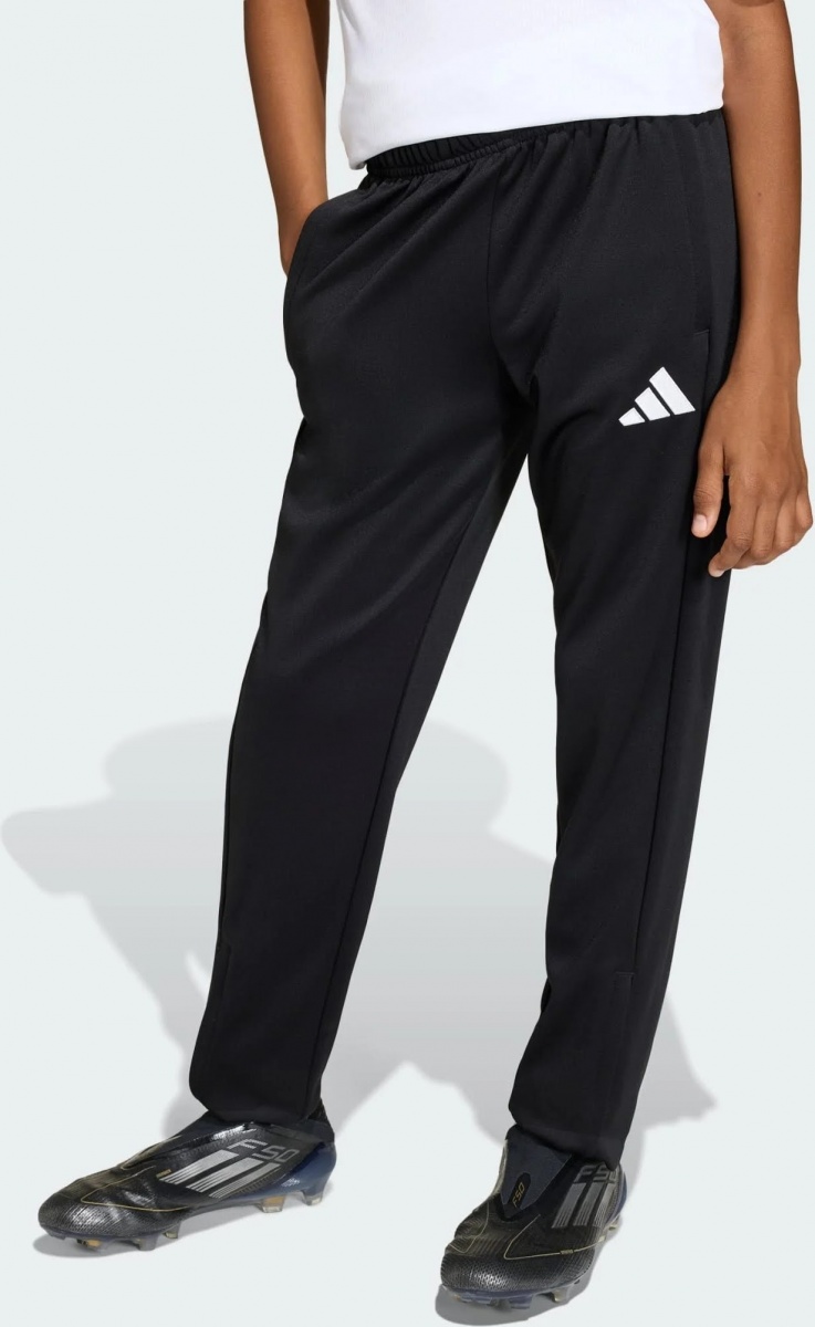 Брюки Adidas Ent26 Tr Pnt Y Black/White JZ6550 р. 9-10YRS черный — фото 1
