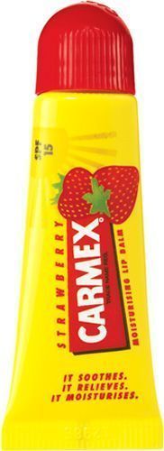Бальзам для губ Carmex со вкусом клубники SPF15 10 г