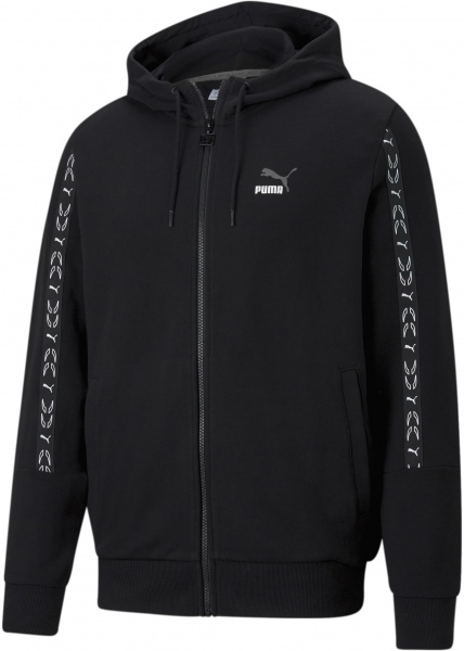 Джемпер Puma ELEVATE FZ Hoodie 53107101 р. L чорний