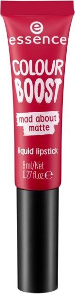 Помада жидкая Essence Colour Boost Mad About Matte №07 Seeing red 8 мл
