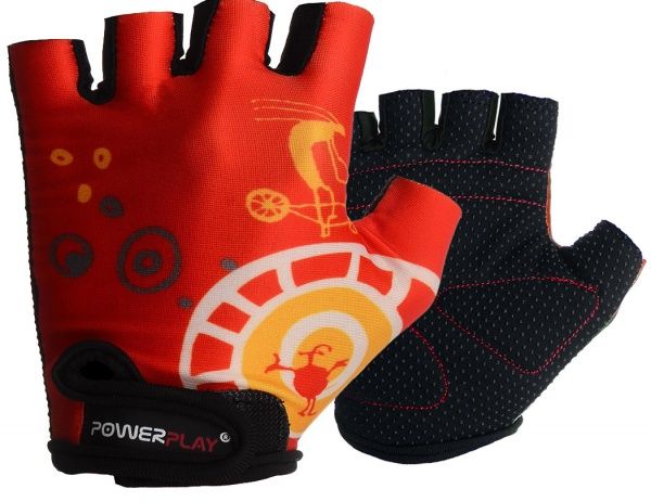 Варежки PowerPlay 001B_Red р. 3XS красный