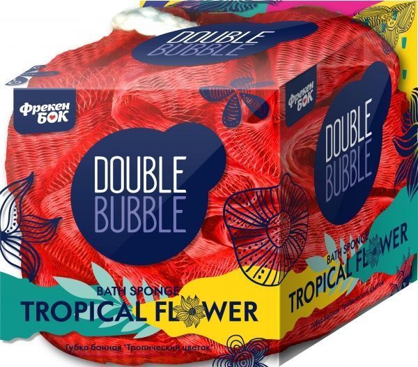 Губка банная Фрекен Бок Tropical Flower 45200400 